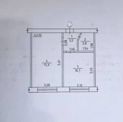 Продаж 1-кімнатної квартири с. Сад (вул. Войти) фото 9 Продаж 1-кімнатної квартири с. Сад (вул. Войти) фото 9
