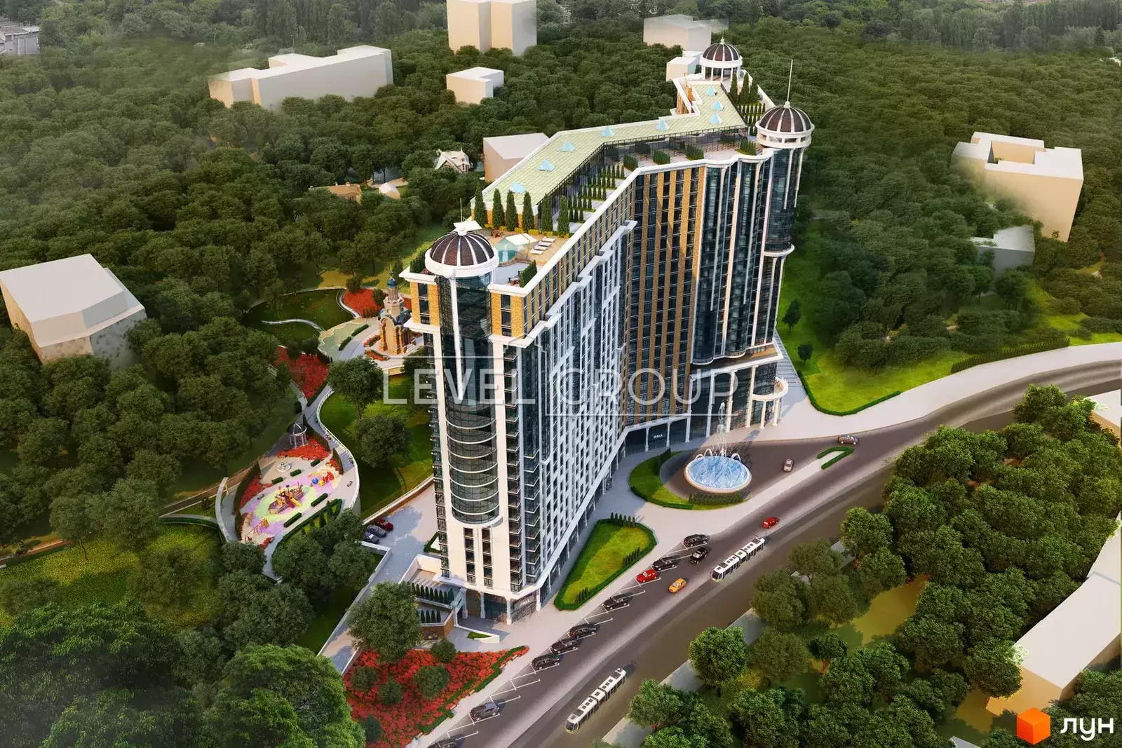  2-     Podil Plaza & Residence  1