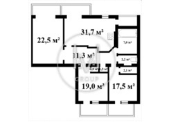 Чудова 3-кімнатна квартира в центрі Києва по вул. Обсерваторна 10, 121 кв.м. фото 25 Чудова 3-кімнатна квартира в центрі Києва по вул. Обсерваторна 10, 121 кв.м. фото 25
