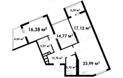 Продаж 3-кімнатної квартири ЖК Теремки фото 2 Продаж 3-кімнатної квартири ЖК Теремки фото 2