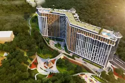 ������ 1-������� �������� � �� Podil Plaza & Residence ���� 1