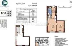 Однокімнатна квартира в ЖК «Варшавський 3». 10.4 фото 2 Однокімнатна квартира в ЖК «Варшавський 3». 10.4 фото 2