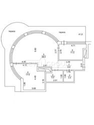 Продаж 2-кімнатної квартири з терасою в ЖК 'Pechersk Plaza' ( '52 Перлина' ) фото 7 Продаж 2-кімнатної квартири з терасою в ЖК 'Pechersk Plaza' ( '52 Перлина' ) фото 7