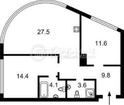 Продам 2 кімн квартиру ЖК White Lines Ужгородський пров. 4/1 фото 10 Продам 2 кімн квартиру ЖК White Lines Ужгородський пров. 4/1 фото 10
