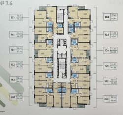 Продається простора 2-кімнатна квартира в ЖК «Варшавський 3», будинок 7.6, планування 2C1, 12-й поверх. фото 7 Продається простора 2-кімнатна квартира в ЖК «Варшавський 3», будинок 7.6, планування 2C1, 12-й поверх. фото 7