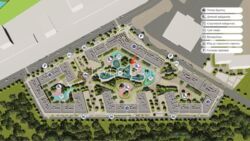 �������� �� ������� ����������� �������� ������ 40,86 �2 �� 3-�� ������ (�������) � ������ �� Dnipro Island. ���� 3