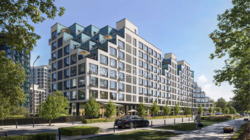 �������� �� ������� ����������� �������� ������ 40,86 �2 �� 3-�� ������ (�������) � ������ �� Dnipro Island. ���� 1