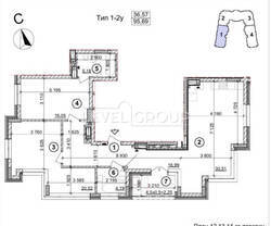   2   96 2 ()   Crystal Park Tower 1   2