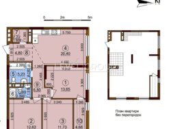 ���, ����������, ���. ��������� �쳺���, 15/23, 3 ������� 85�2 � ����� �������� 2026���� � �� ����������� 3. ���� 20