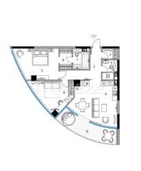 Продаж 2-х кімнатної квартири ЖК Taryan Towers Іоанна Павла II вул. (Патріса Лумумби), 12 фото 16 Продаж 2-х кімнатної квартири ЖК Taryan Towers Іоанна Павла II вул. (Патріса Лумумби), 12 фото 16