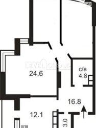 Продаж 3 кімнатна квартира вул. Чорних Запорожців Дніпровський район фото 11 Продаж 3 кімнатна квартира вул. Чорних Запорожців Дніпровський район фото 11