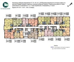 Продаж 2-к квартири в ЖК Варшавський 3, буд. 10.10, поверх 7, 68.5 м фото 2 Продаж 2-к квартири в ЖК Варшавський 3, буд. 10.10, поверх 7, 68.5 м фото 2