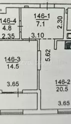 ЖК Камертон вул Річкова 4, 52м2 фото 9 ЖК Камертон вул Річкова 4, 52м2 фото 9