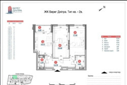 2кімнатна (75м2) в ЖК Берег Дніпра фото 7 2кімнатна (75м2) в ЖК Берег Дніпра фото 7