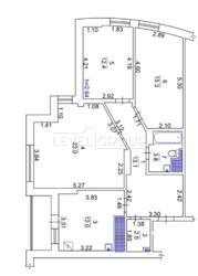 Продаж 3 кімнатна квартира вул. Чорних Запорожців Дніпровський район фото 12 Продаж 3 кімнатна квартира вул. Чорних Запорожців Дніпровський район фото 12