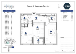 ³����� 2-������� ��������! ��������, �� Nordica Residence ���� 2