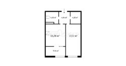 1кімн (48м2) в ЖК Senat (м.Теремки) Кільцева дорога 3 фото 12 1кімн (48м2) в ЖК Senat (м.Теремки) Кільцева дорога 3 фото 12