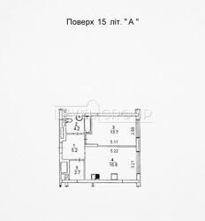 Продаж однокімнатної квартири в ЖК Варшавський 3. фото 9 Продаж однокімнатної квартири в ЖК Варшавський 3. фото 9