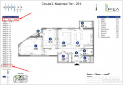 ������ 3-������� �������� � �� Nordica Residence ( ������ 2 ) ���� 2