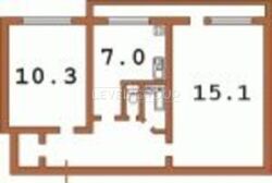 ��������� 2-������� �������� ������ 44 �² � ������ � ������������ ������� ����. ���� 15