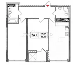 Продаж 2-кімнатної квартири в ЖК CITY HUB фото 6 Продаж 2-кімнатної квартири в ЖК CITY HUB фото 6
