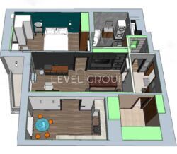 Пропонується простора 2-кімнатна квартира у будинку бізнес-класу ЖК «Володимирський» фото 17 Пропонується простора 2-кімнатна квартира у будинку бізнес-класу ЖК «Володимирський» фото 17