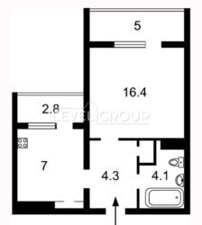 Продаж однокімнатної квартири Антоновича 152 фото 18 Продаж однокімнатної квартири Антоновича 152 фото 18