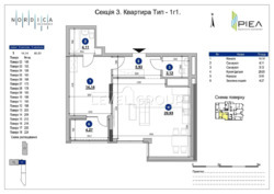 ������ 2-������� �������� � �� Nordica Residence. ���� 2