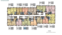 ������ 2� ( 66,7 �2) � �� ������������ 3, ����������, ����������� ���� 4