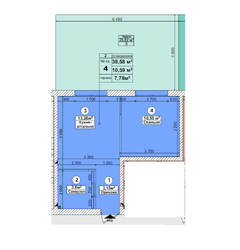 �������� � ������� �������� 26 �2 | ��� | �� Sanville Park | �������������� ���� 1