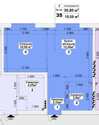 Вигідна квартира 31 м.кв з газом у ЖК Sanville Park , Святопетрівське фото 9 Вигідна квартира 31 м.кв з газом у ЖК Sanville Park , Святопетрівське фото 9