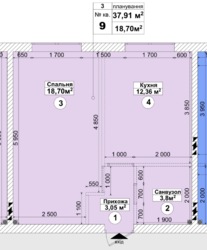 Видова 1к квартира 38 м.кв, панорамні вікна, газ, охорона фото 4 Видова 1к квартира 38 м.кв, панорамні вікна, газ, охорона фото 4