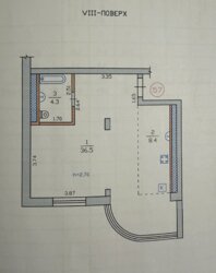 1 комн. 49 м. кв. вид на Днепр. ж/м Фрунзенский. фото 14 1 комн. 49 м. кв. вид на Днепр. ж/м Фрунзенский. фото 14