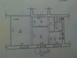 2- комн 43 м.кв пр. Богдана Хмельницкого фото 9 2- комн 43 м.кв пр. Богдана Хмельницкого фото 9
