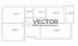 Трикімнатна 80м² ЖК Європейський квартал! фото 16 Трикімнатна 80м² ЖК Європейський квартал! фото 16