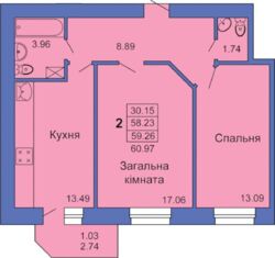 Продам 2-кім. квартиру в НОВОБУДОВІ, біля ТРЦ 'Київ' фото 2 Продам 2-кім. квартиру в НОВОБУДОВІ, біля ТРЦ 'Київ' фото 2