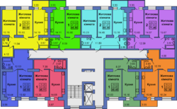 2кім квартира у Новобудові на Зигіна/Центр. 65м2 Кухня 13м2. Інд.опал фото 6 2кім квартира у Новобудові на Зигіна/Центр. 65м2 Кухня 13м2. Інд.опал фото 6