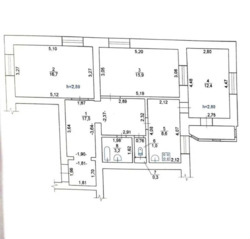 БЕЗ КОМІСІЇ 000% Центр міста! Трикімнатна квартира 77 м2 фото 13 БЕЗ КОМІСІЇ 000% Центр міста! Трикімнатна квартира 77 м2 фото 13