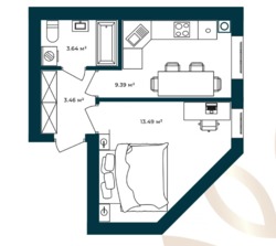 Продаж 1к квартири в ЖК Європейські Липки, єВідновлення! фото 2 Продаж 1к квартири в ЖК Європейські Липки, єВідновлення! фото 2