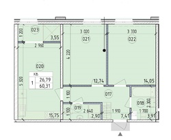 Продається 2к квартира в ЖК Нова Англія, буд. Лінкольн, зданий! фото 2 Продається 2к квартира в ЖК Нова Англія, буд. Лінкольн, зданий! фото 2