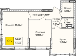 Продається 2к кв. в ЖК СИНЕРГІЯ КИЇВ, Дарницький р-н; доступна єОселя! фото 9 Продається 2к кв. в ЖК СИНЕРГІЯ КИЇВ, Дарницький р-н; доступна єОселя! фото 9