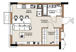 Продається затишна студія у жк OLEGIV Podil фото 2 Продається затишна студія у жк OLEGIV Podil фото 2