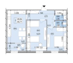 Продається 2-к світла квартира з видом на захід. Останні квартири по єОселі в ЖК Нова Англія фото 2 Продається 2-к світла квартира з видом на захід. Останні квартири по єОселі в ЖК Нова Англія фото 2