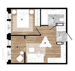 Продаж затишної 1-кімнатної квартири у ЖК Park Royal, єОселя, єВідновленя! фото 1 Продаж затишної 1-кімнатної квартири у ЖК Park Royal, єОселя, єВідновленя! фото 1