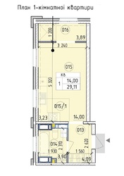 Продається світла студія в ЖК Нова Англія, буд. Лінкольн, зданий! фото 2 Продається світла студія в ЖК Нова Англія, буд. Лінкольн, зданий! фото 2