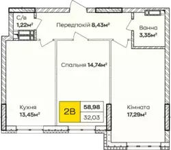Продається 2к кв. в ЖК СИНЕРГІЯ КИЇВ, Дарницький р-н; доступна єОселя! фото 3 Продається 2к кв. в ЖК СИНЕРГІЯ КИЇВ, Дарницький р-н; доступна єОселя! фото 3