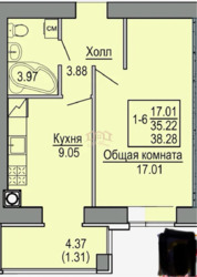 �������� 1� �� ������� ������ 38��.�|���������� ����� ���� 16