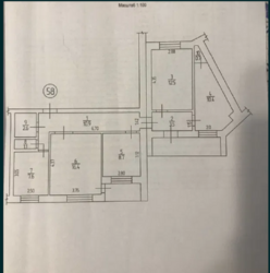 Пролам 4-х кімнатну квартиру в районі 5/5 в Кропивницькому фото 2 Пролам 4-х кімнатну квартиру в районі 5/5 в Кропивницькому фото 2