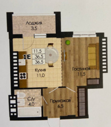 Продається однокімнатна квартира з великою лоджією у ЖК Золота Ера фото 5 Продається однокімнатна квартира з великою лоджією у ЖК Золота Ера фото 5