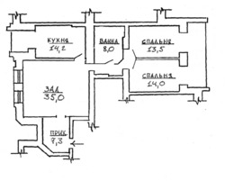 Простора квартира у центрі міста фото 14 Простора квартира у центрі міста фото 14